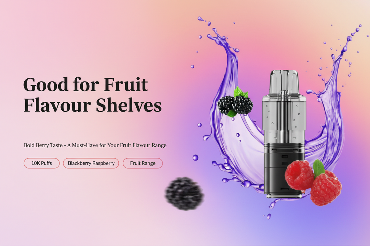 Good for Fruit Flavour Shelves
