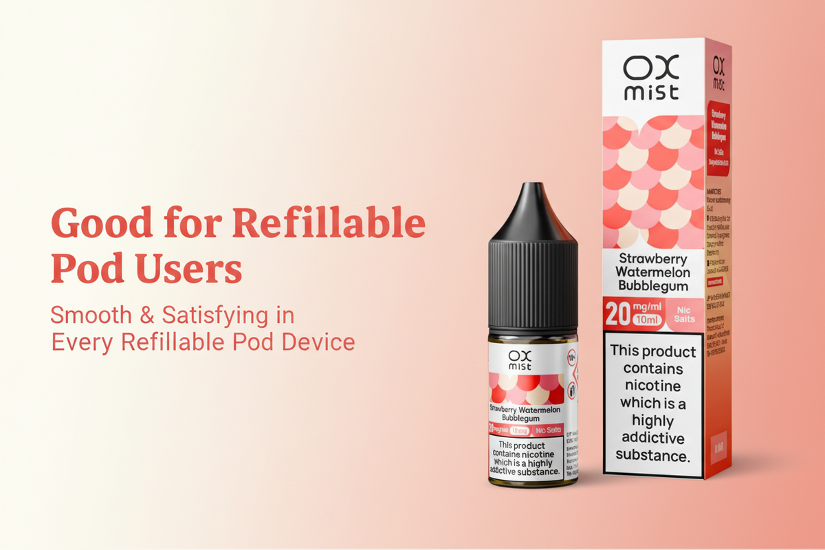 Good for Refillable Pod Users