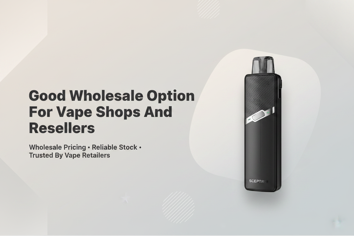 Good wholesale option for vape shops and resellers