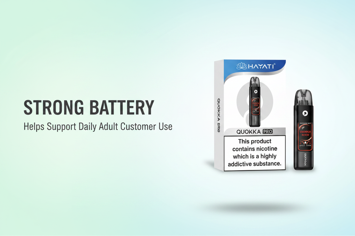Strong Battery Helps Support Daily Adult Customer Use