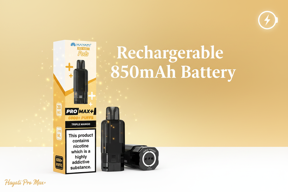 Rechargeable 850mAh Battery