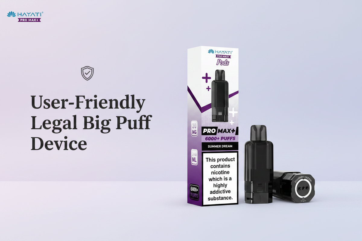 User-Friendly Legal Big Puff Device