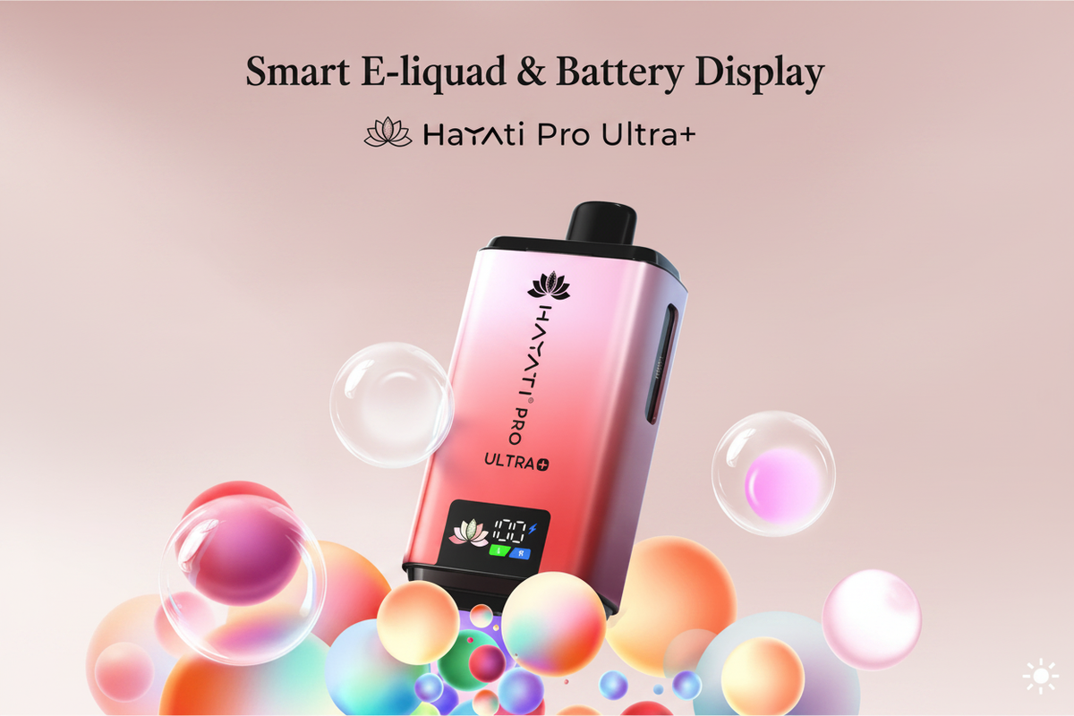 Smart E-liquid & Battery Display