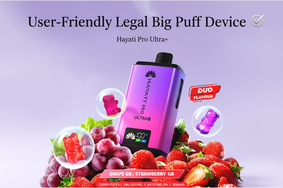 User-Friendly Legal Big Puff Device
