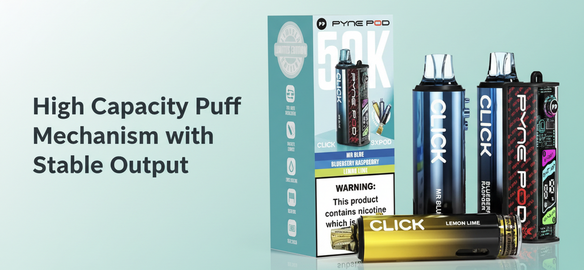 High Capacity Puff Mechanism with Stable Output