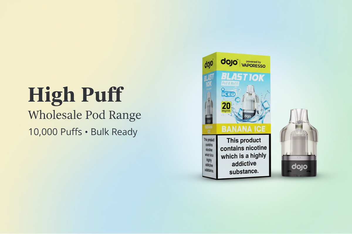 High Puff Wholesale Pod Range