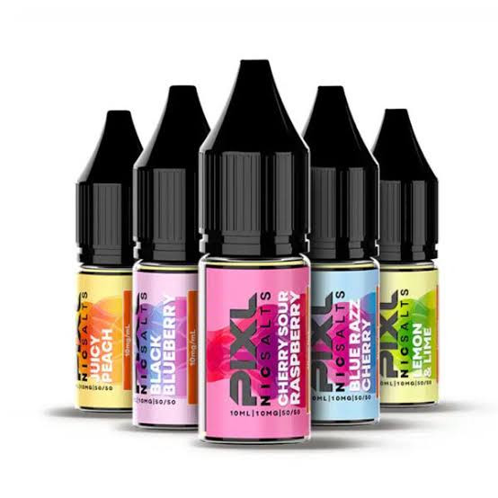 Available PIXL Nic Salt Flavours