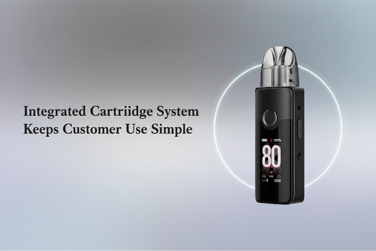 Integrated Cartridge System Keeps Customer Use Simple