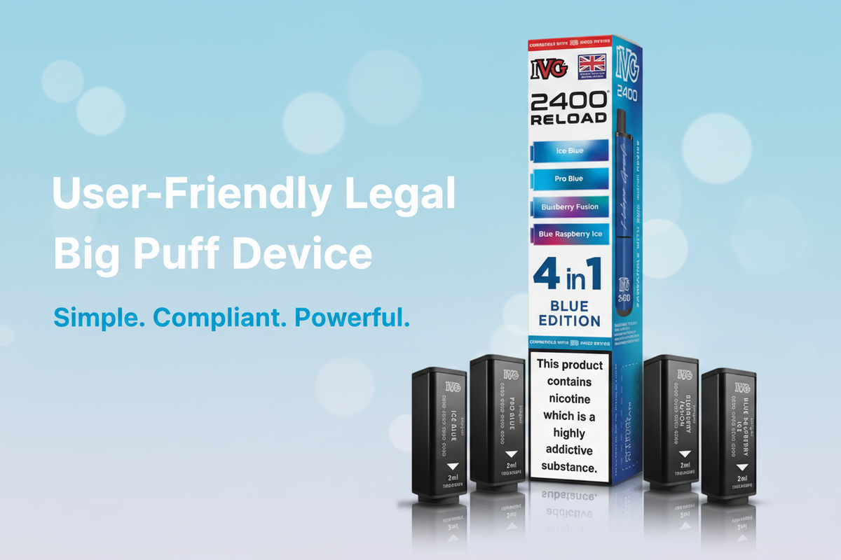 User-Friendly Legal Big Puff Device