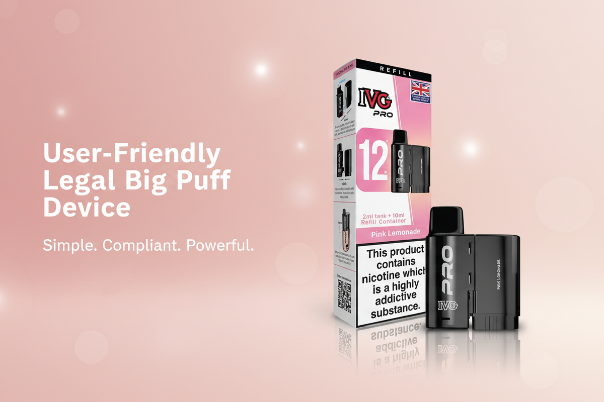 User-Friendly Legal Big Puff Device
