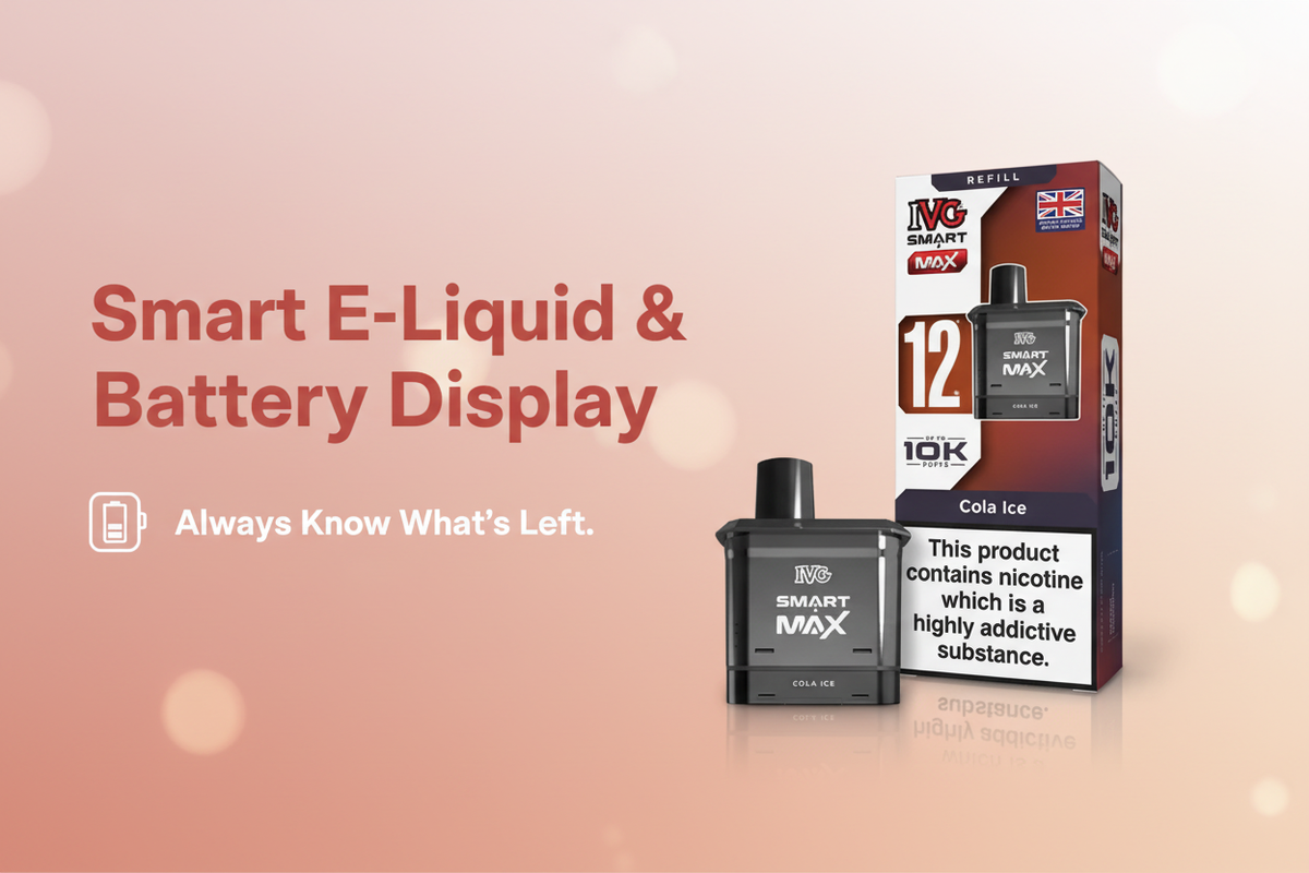 Smart E-liquid & Battery Display