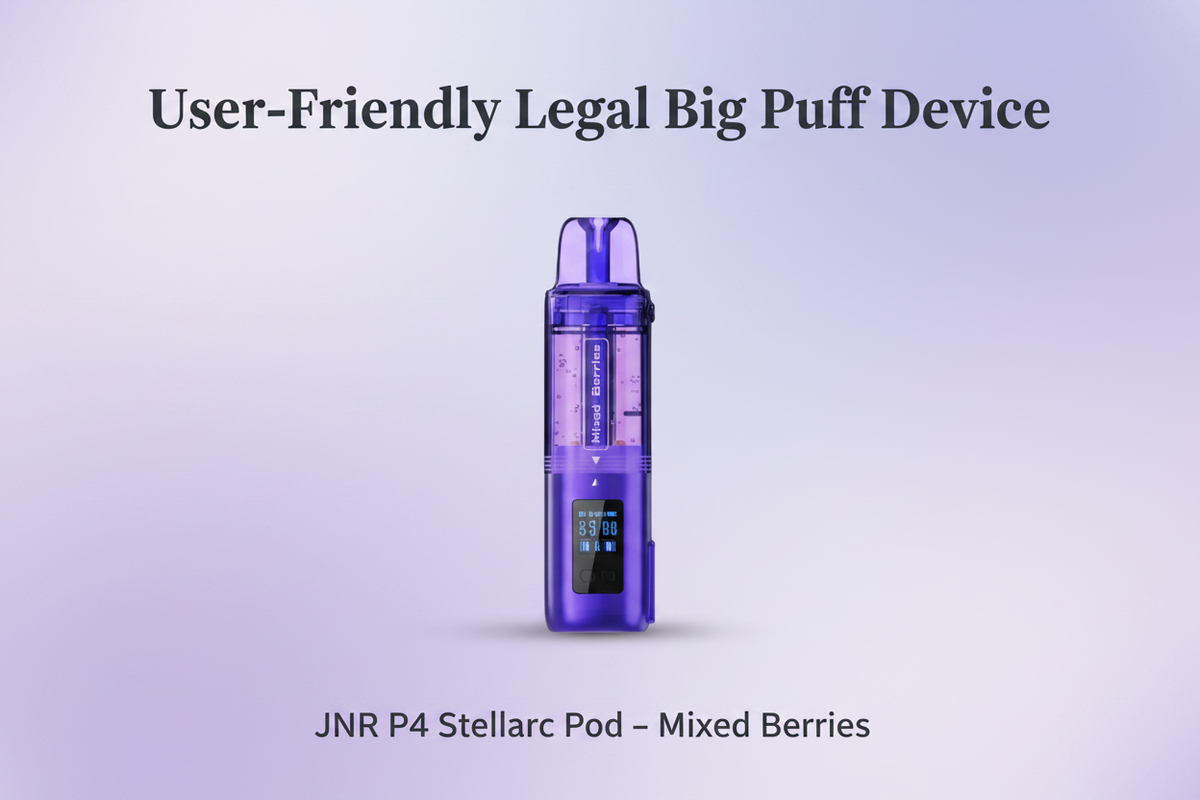 User-Friendly Legal Big Puff Device