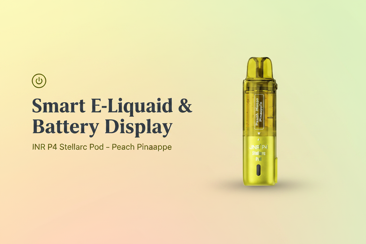 Smart E-liquid & Battery Display