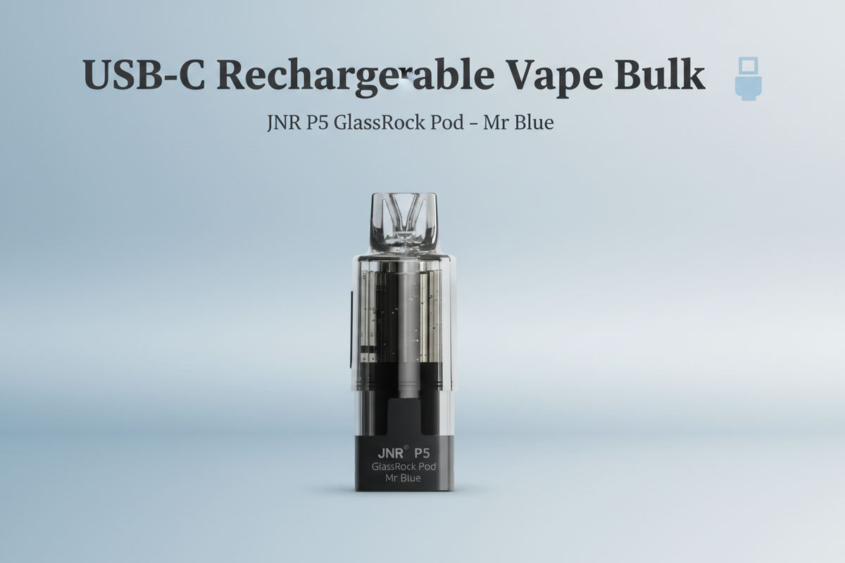 USB-C Rechargeable Vape Bulk