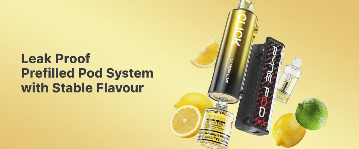 Leak Proof Prefilled Pod System with Stable Flavour