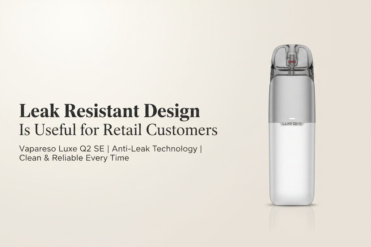 Leak Resistant Design Is Useful for Retail Customers