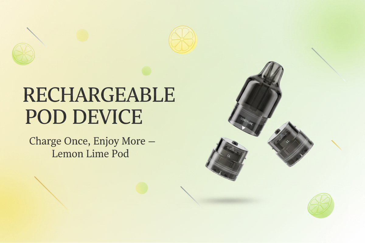 Rechargeable Pod Device
