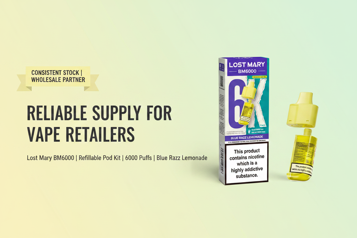 Reliable Supply for Vape Retailers