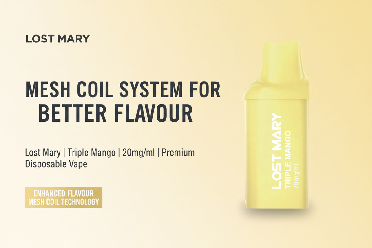 Mesh Coil System for Better Flavour