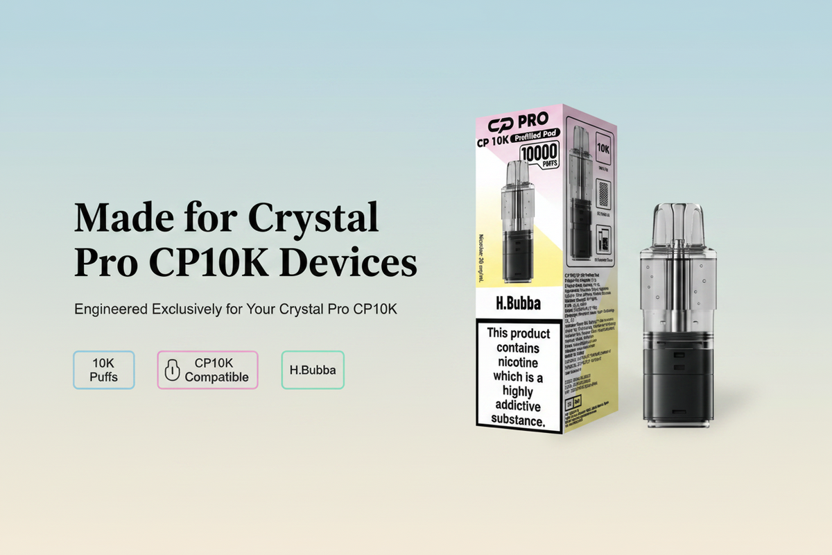Made for Crystal Pro CP10K Devices