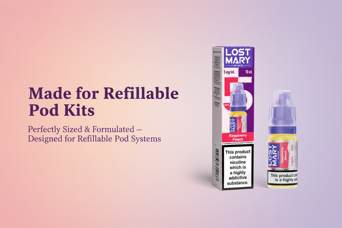 Made for Refillable Pod Kits