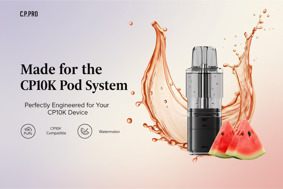Made for the CP10K Pod System