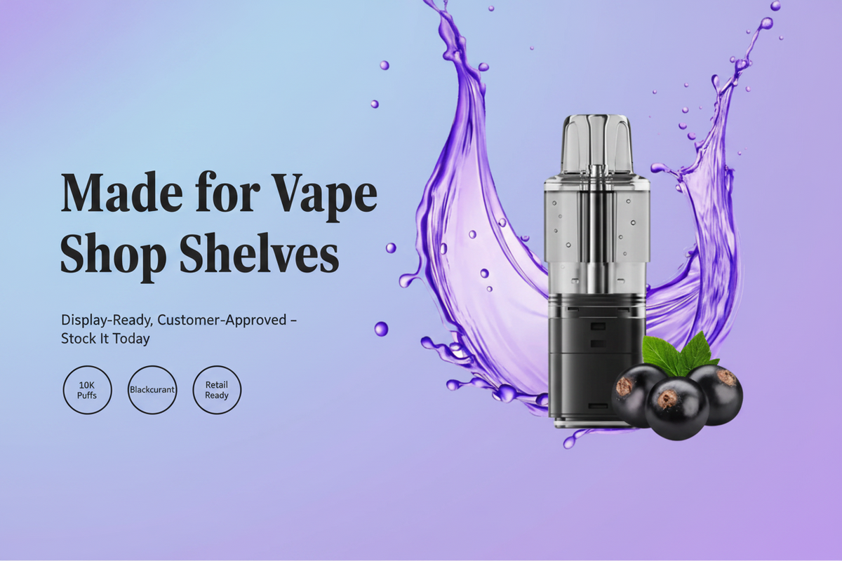 Made for Vape Shop Shelves