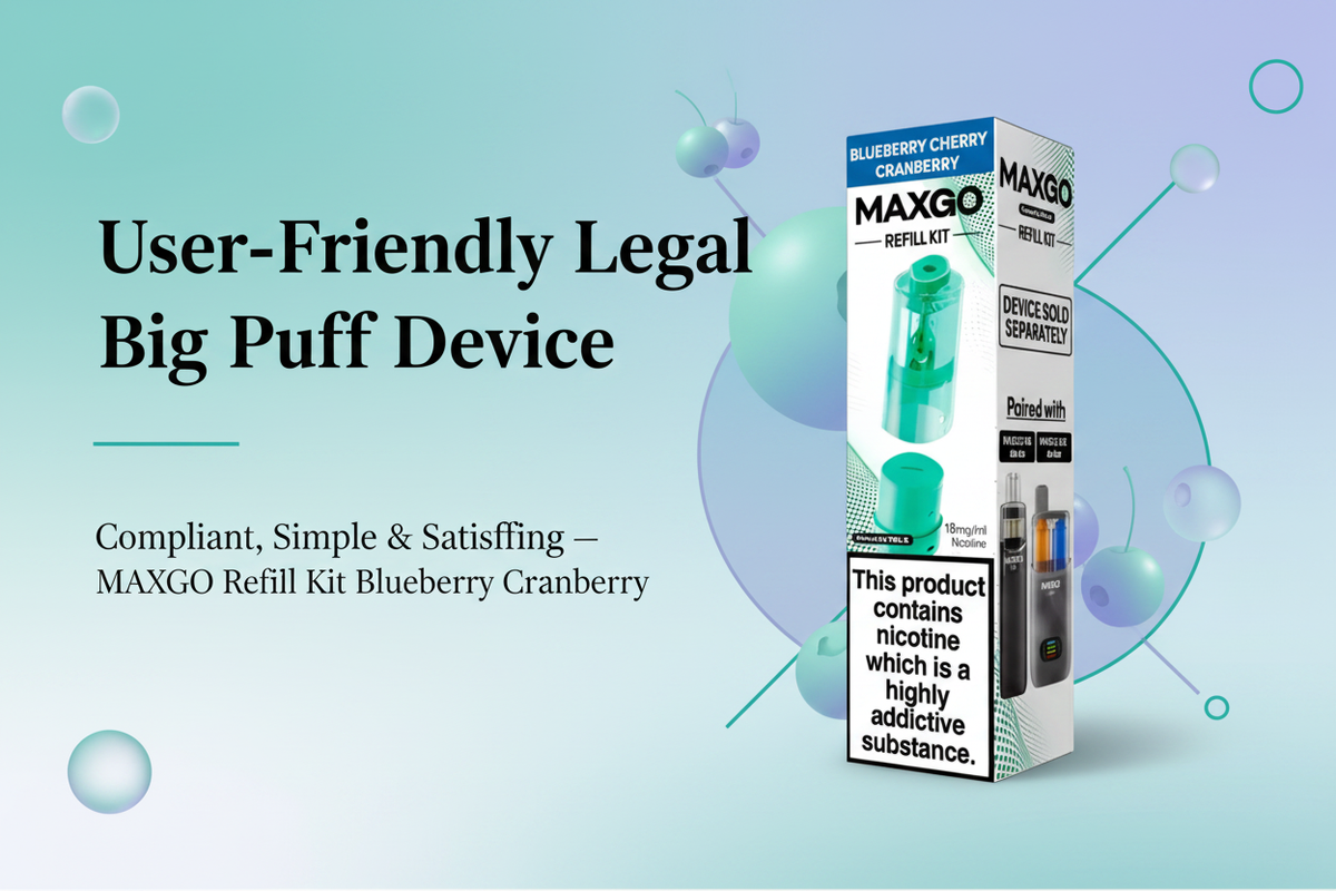 User-Friendly Legal Big Puff Device
