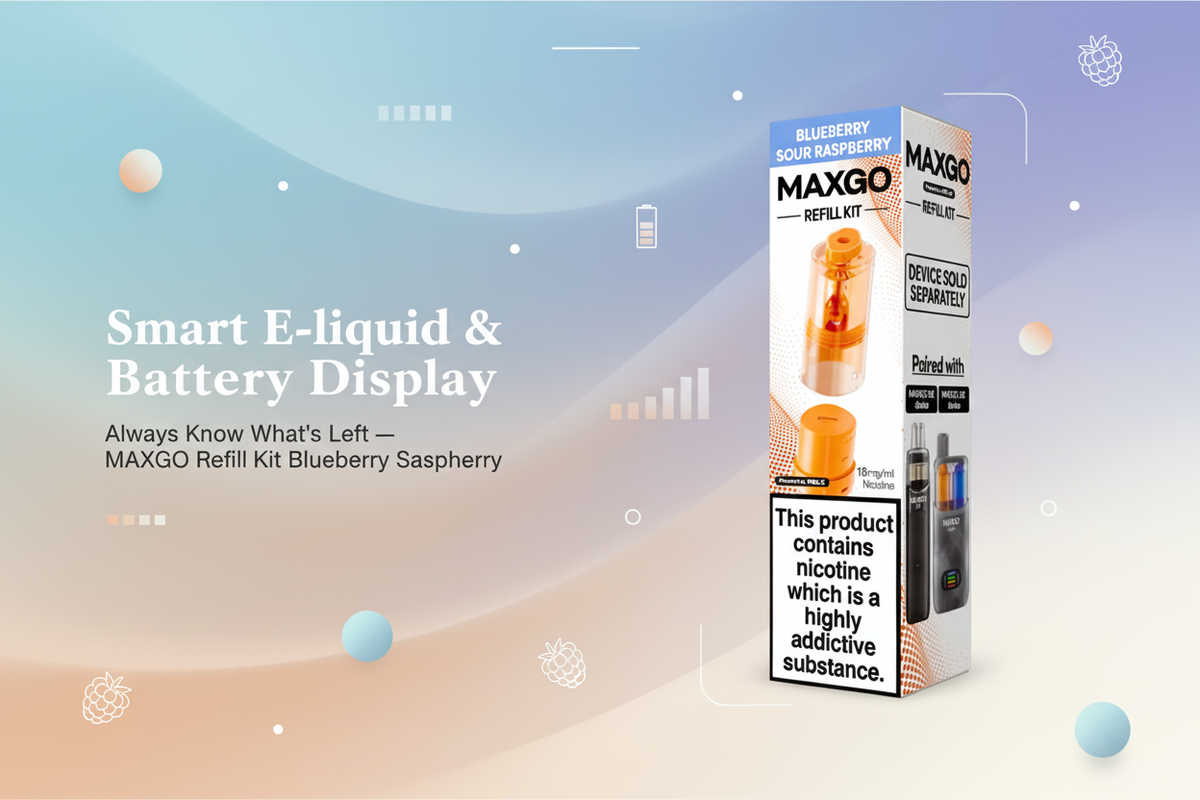 Smart E-liquid & Battery Display