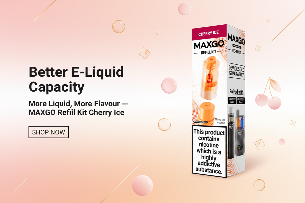 20mg Nicotine with Better E-Liquid Capacity