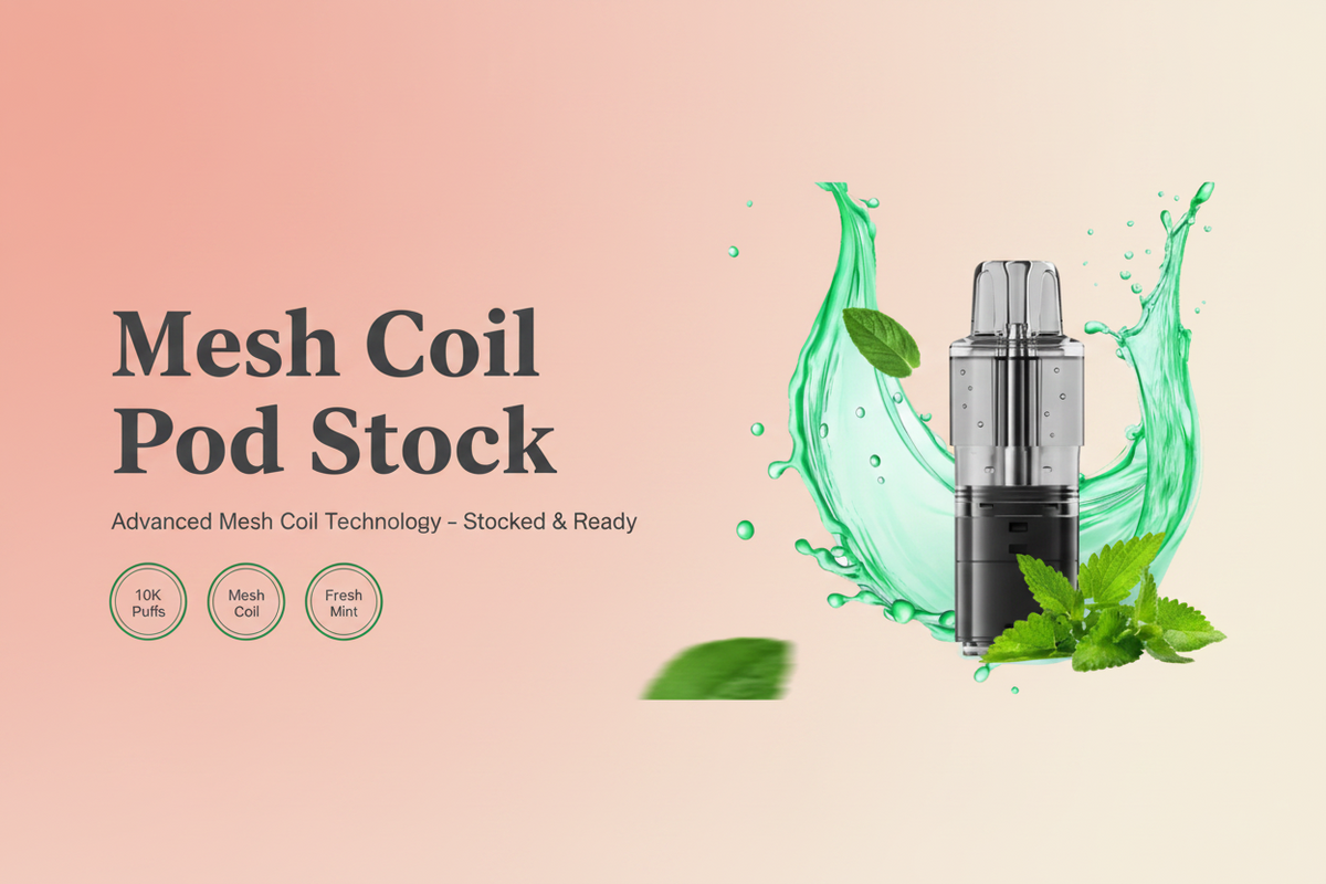 Mesh Coil Pod Stock