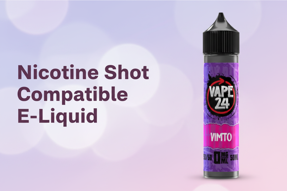 Nicotine Shot Compatible E-Liquid