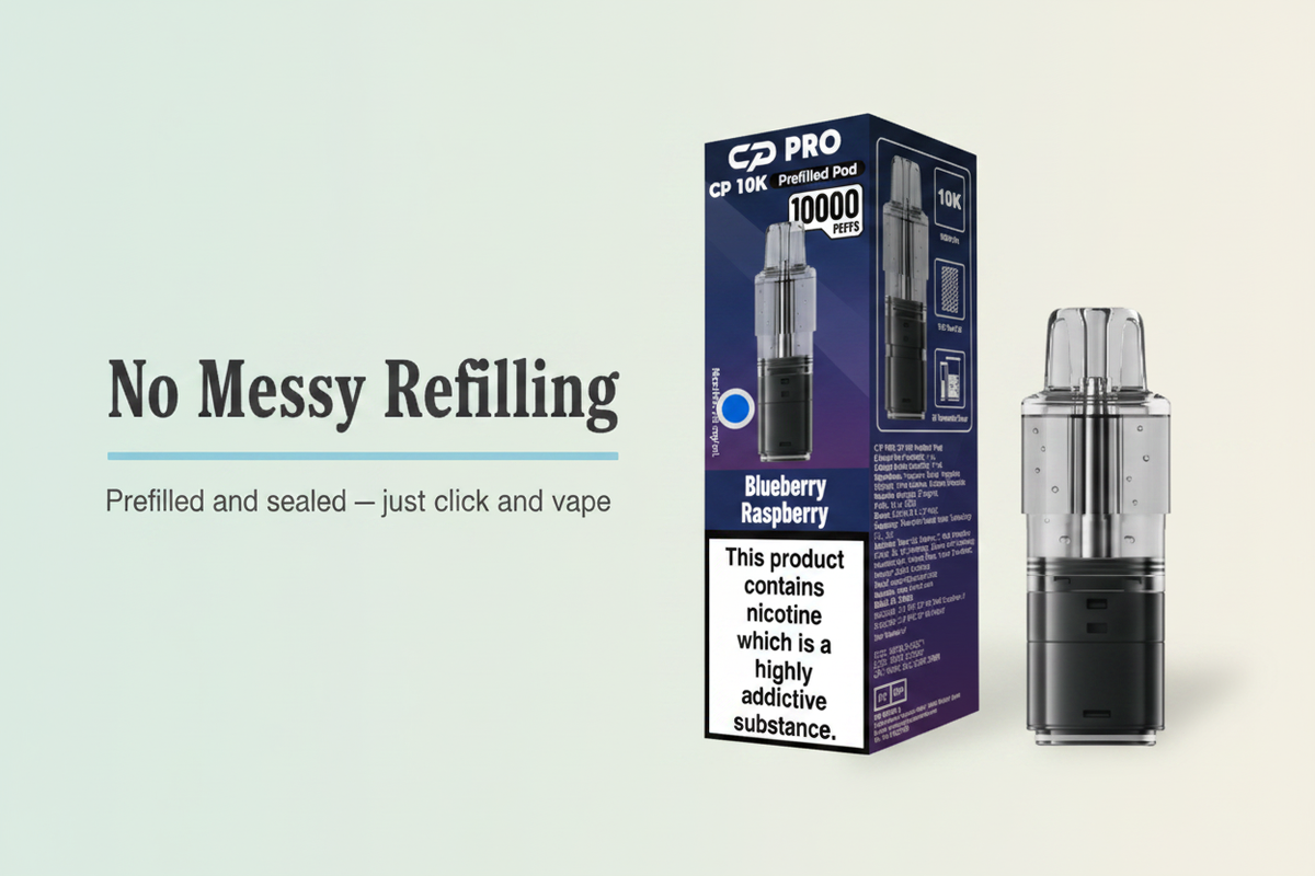 No Messy Refilling