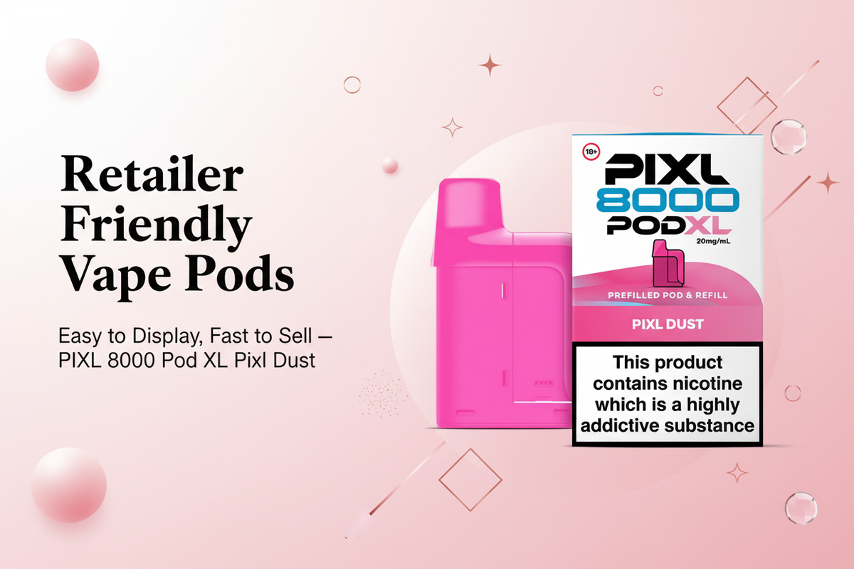 Retailer Friendly Vape Pods