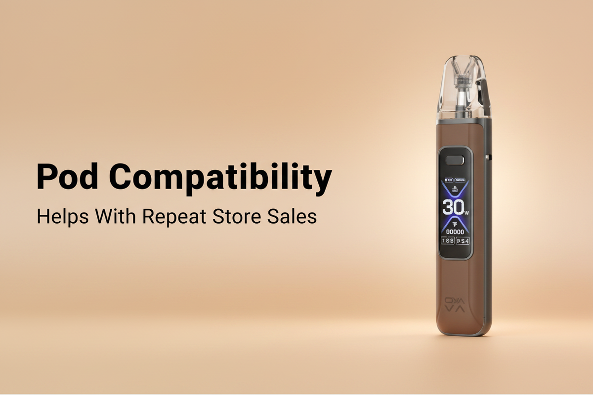 Pod Compatibility Helps With Repeat Store Sales