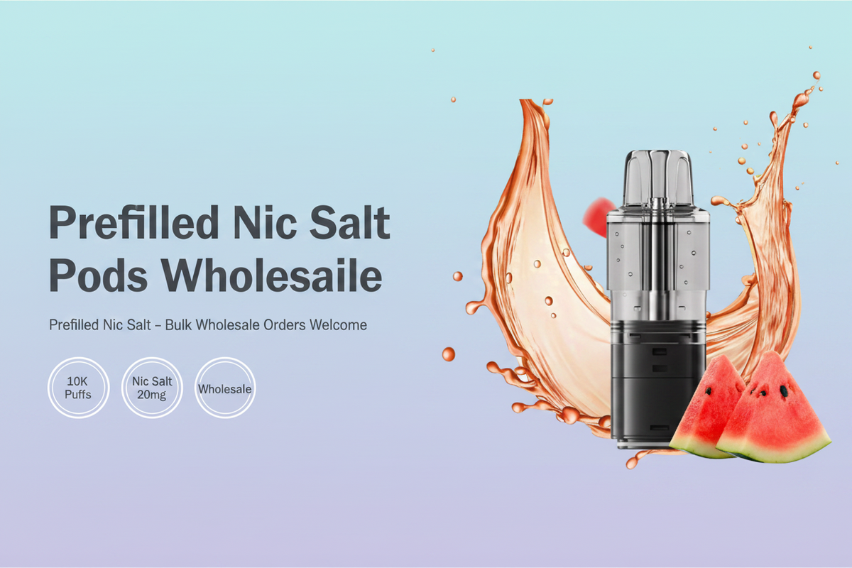Prefilled Nic Salt Pods Wholesale