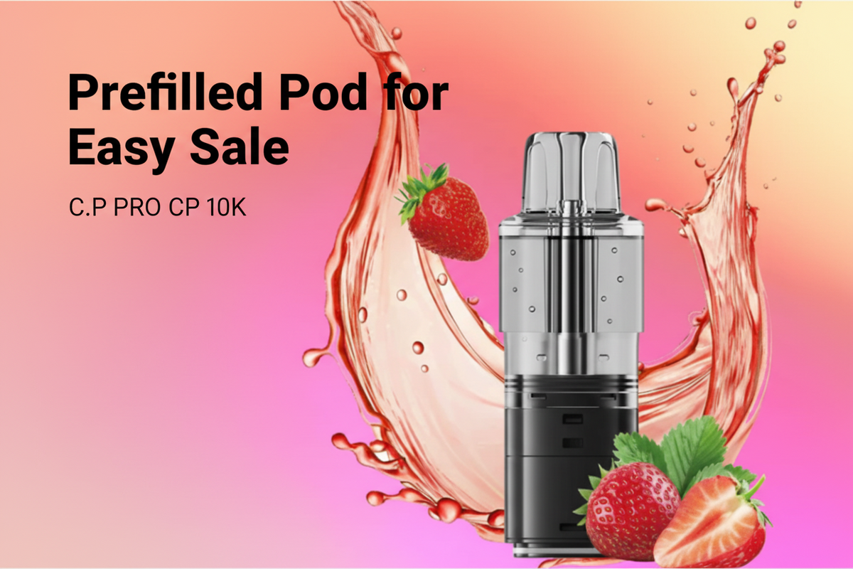 Prefilled Pod for Easy Sale