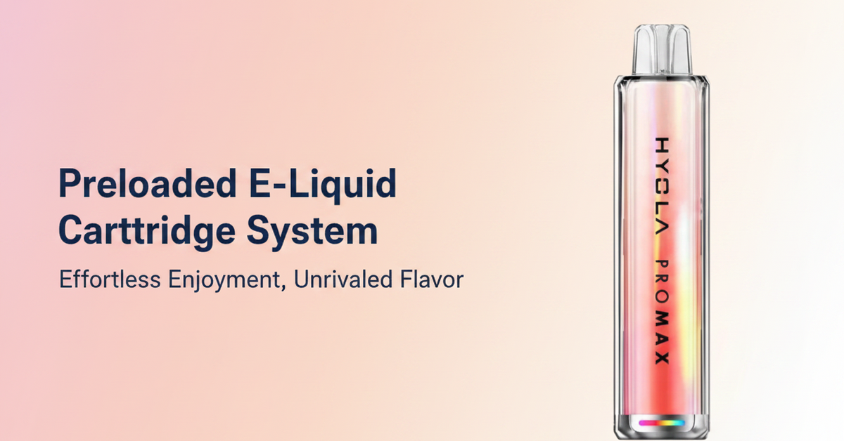 Preloaded E-Liquid Cartridge 