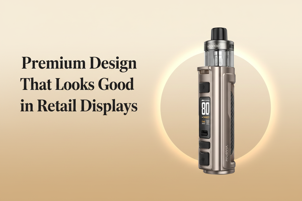 Premium Design That Looks Good in Retail Displays