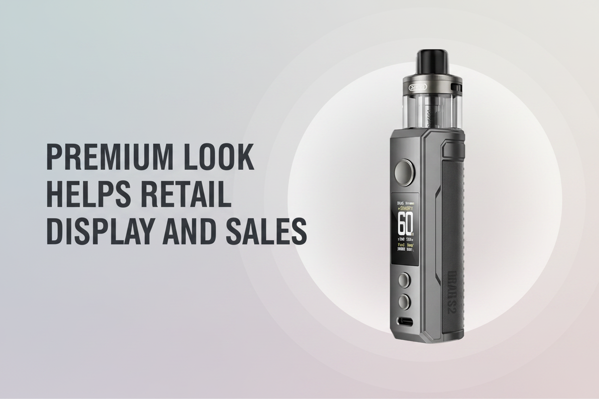 Premium Look Helps Retail Display And Sales