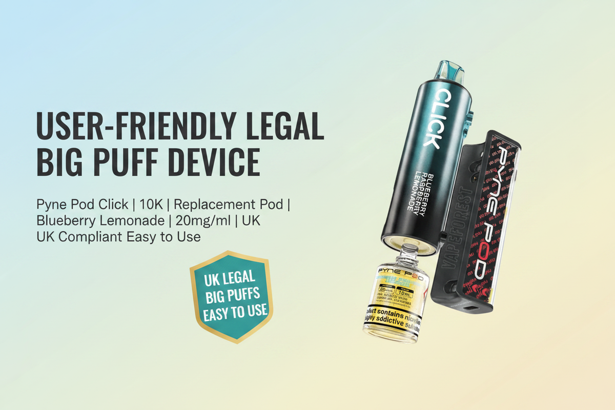 User-Friendly Legal Big Puff Device