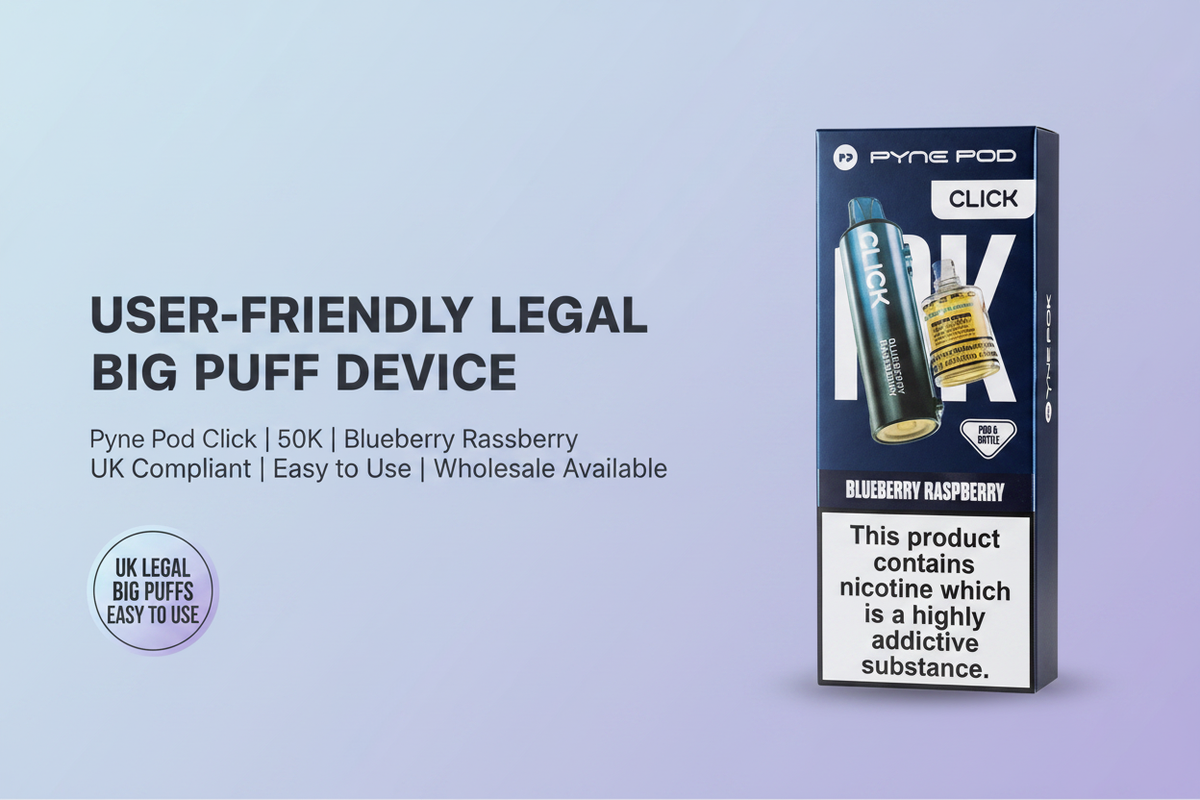 User-Friendly Legal Big Puff Device