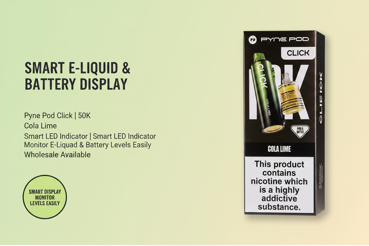 Smart E-liquid & Battery Display