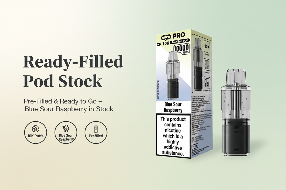 Ready-Filled Pod Stock