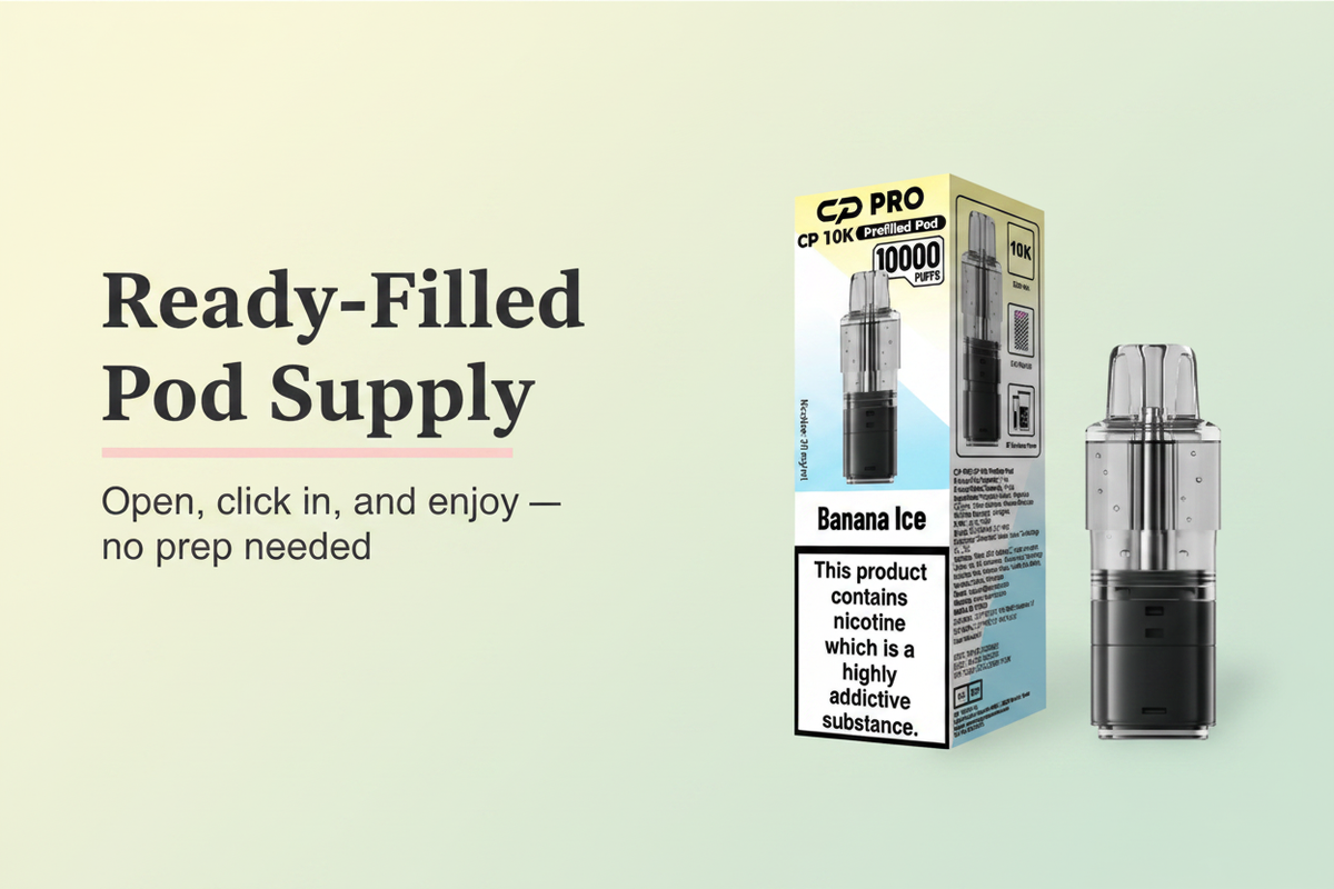 Ready-Filled Pod Supply