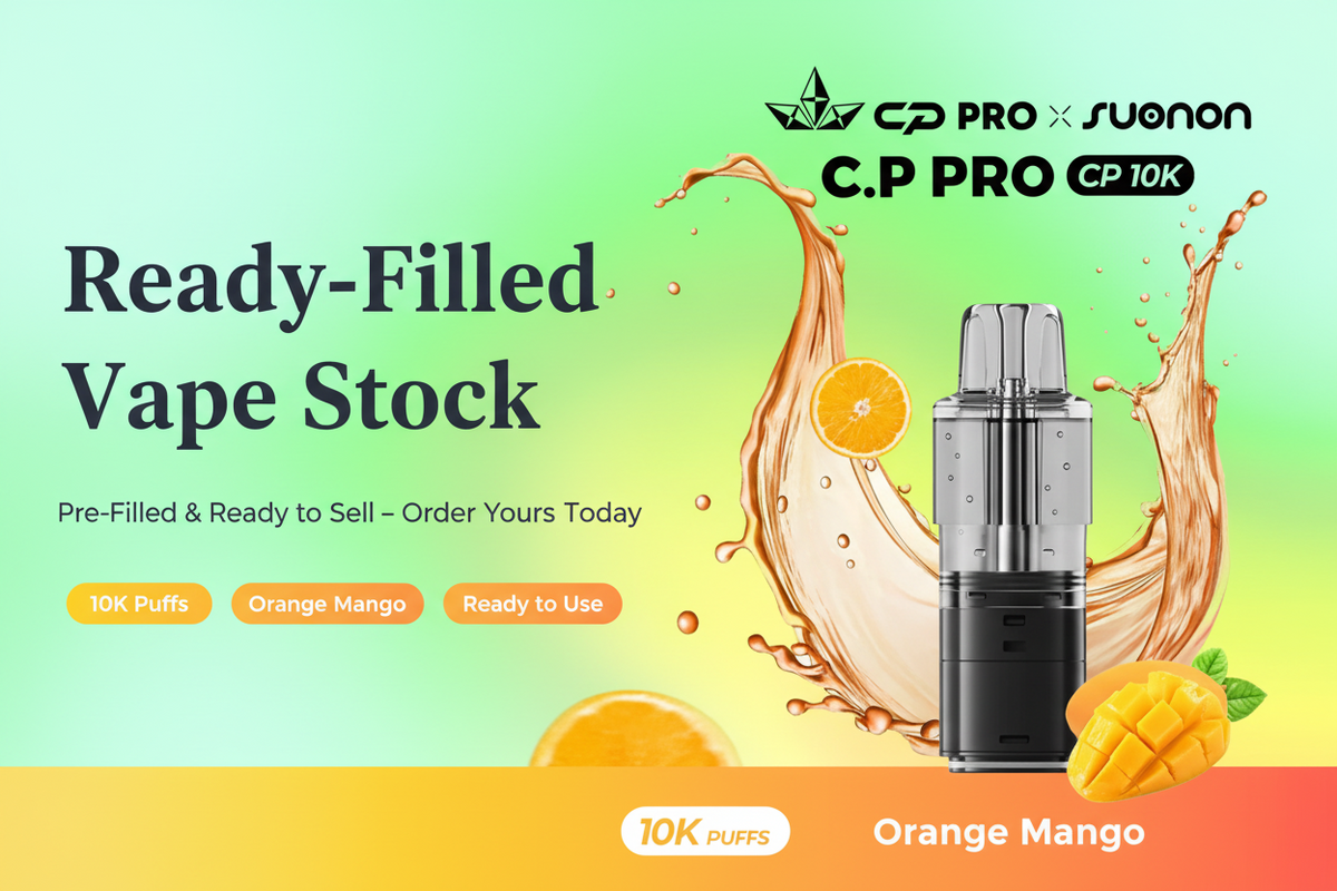 Ready-Filled Vape Pod Stock