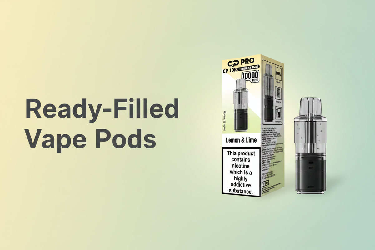 Ready-Filled Vape Pods