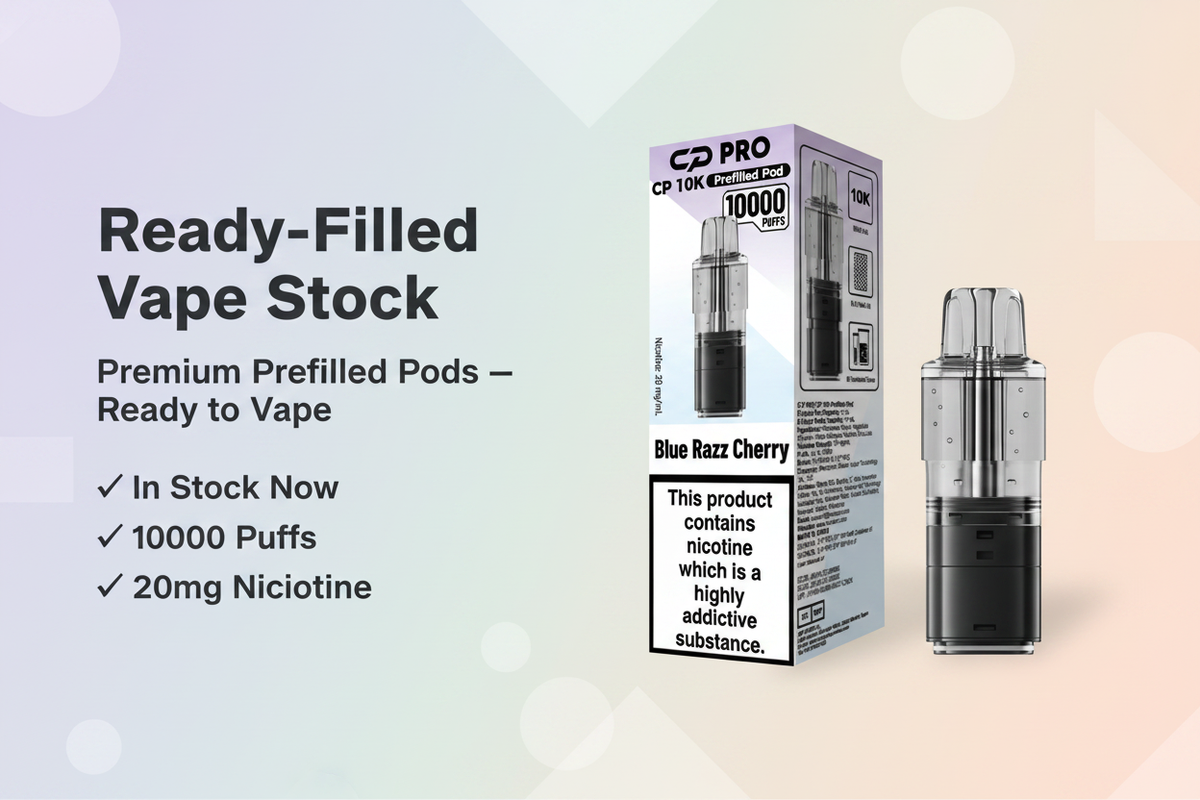 Ready-Filled Vape Stock