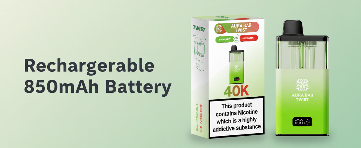 Rechargeable 850mAh Battery