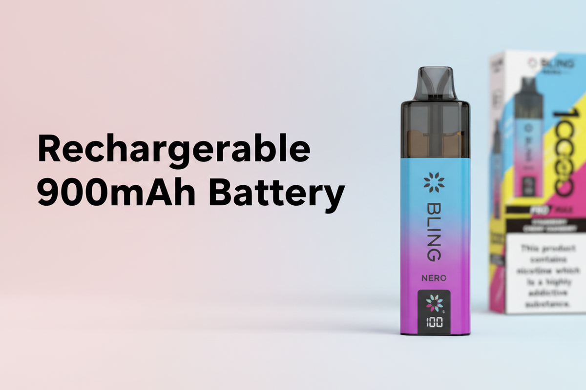 Rechargeable 900mAh Battery